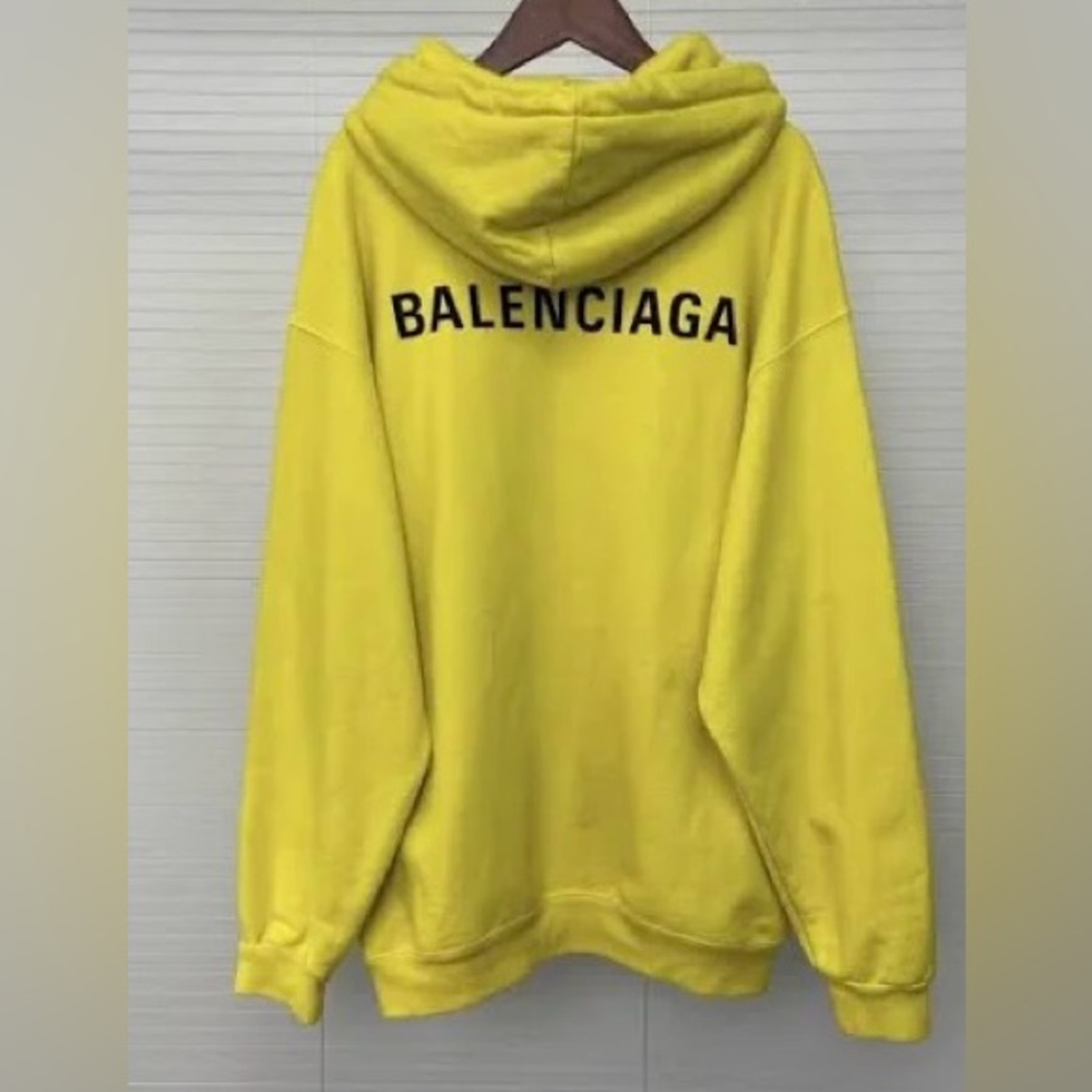 Balenciaga Yellow Hoodie